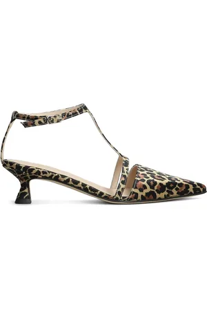 ANNA F. 55mm pumps met luipaardprint