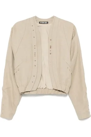 Hyein Seo Blouse met kralen bedel