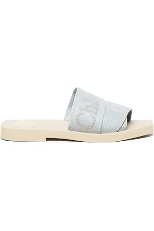 Chloé Slippers met logoprint