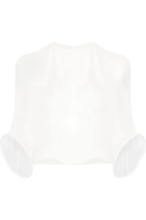 Atu Body Couture Blouse met gestructureerde manchetten