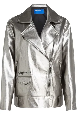 Karl Lagerfeld Metallic bomberjack
