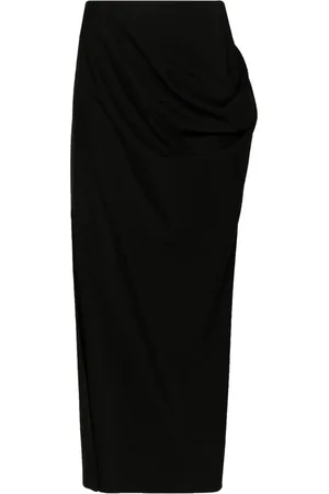 Alexander McQueen Asymmetrische maxi