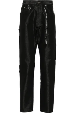 MASTERMIND JAPAN Puzzle straight jeans