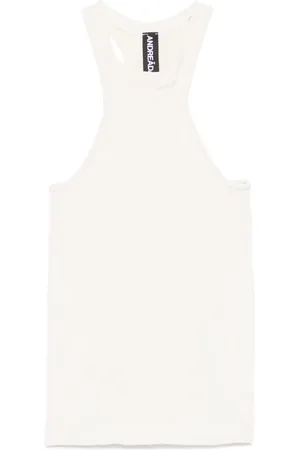 ANDREADAMO Geribbelde tanktop
