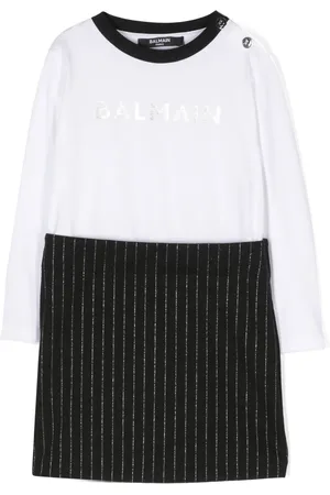 Balmain Jurk met logoprint