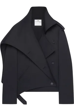 Courrèges Oblique korte trenchcoat