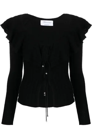 BLUMARINE Vest met ruches