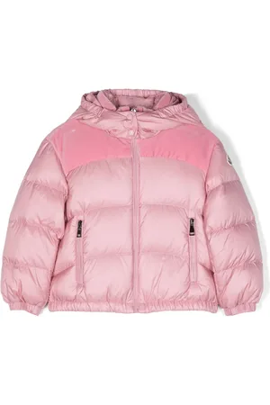 Moncler Isa donsjack met fluwelen vlak