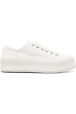 Dorothee Schumacher Sportiness canvas sneakers met bloemenprint