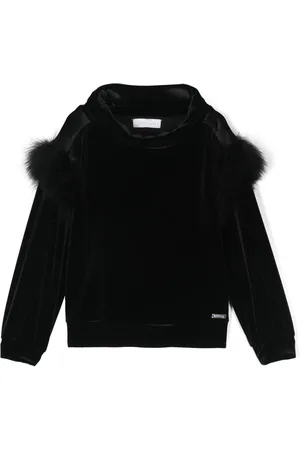 MONNALISA Shirt met veren afwerking