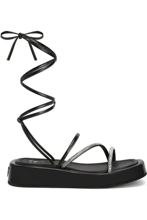 Giuseppe Zanotti Leren sandalen