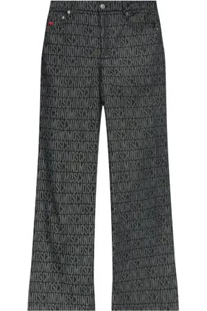 Moschino Broek met monogram jacquard
