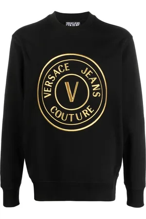VERSACE Sweater met geborduurd logo