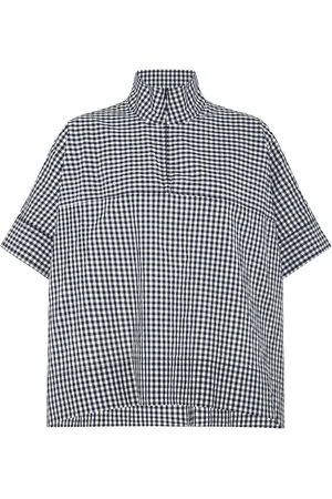 ROSETTA GETTY Blouse met gingham ruit