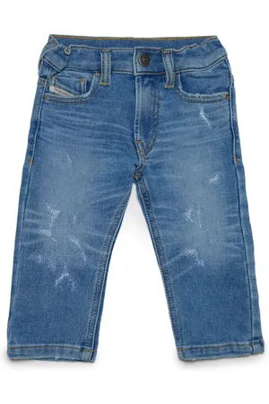 Diesel Jeans met gescheurd detail