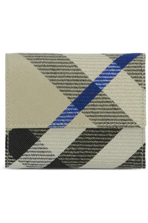 Burberry Geruite portemonnee
