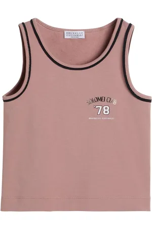 Brunello Cucinelli Lichtgewicht badstof top