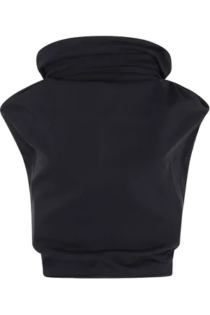 Rick Owens Top met trechterhals