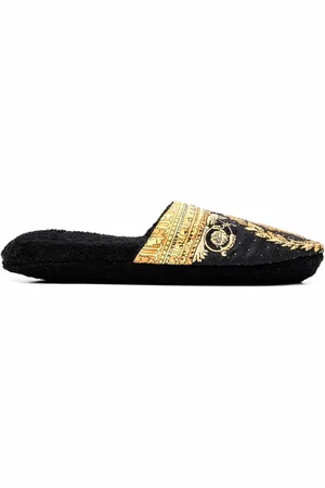 VERSACE Slippers met barokprint