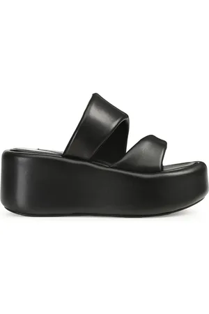 Sergio Rossi Spongy sandalen met sleehak