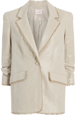Cinq A Sept Blazer met franje