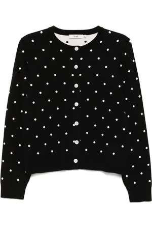 B+AB Vest met stippen