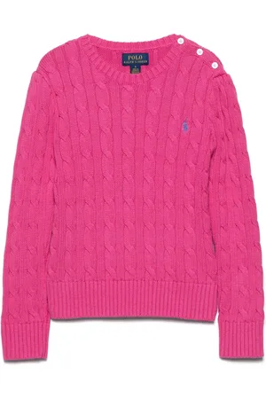 Ralph Lauren Kabelgebreide katoenen trui