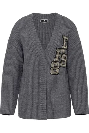 Elisabetta Franchi Ribgebreid vest