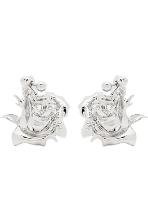 Justine Clenquet Oorbellen met roosdetail
