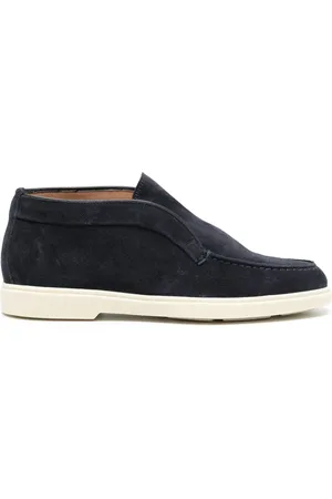 santoni Suède loafers