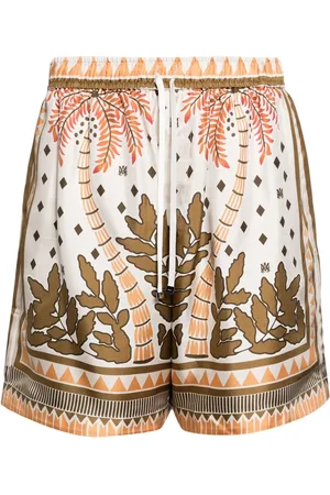 AMIRI Shorts met palmboomprint