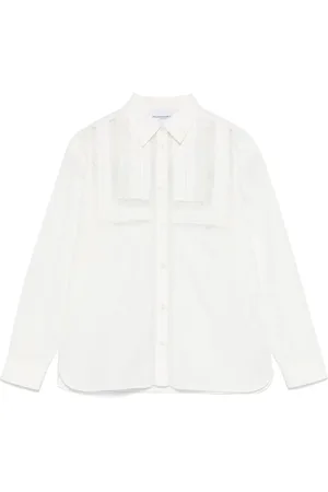 ERMANNO SCERVINO Shirt met kanten vlakken
