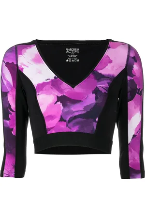 Marchesa Notte Top met abstract patroon
