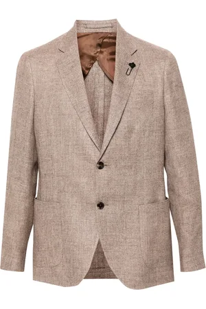 LARDINI Special blazer met enkele rij knopen