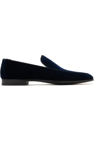 Magnanni Fluwelen suède loafers