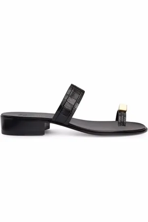 Giuseppe Zanotti Bardack sandalen met krokodillenleer