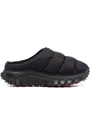 Moncler Slippers gevoerd met imitatiebont