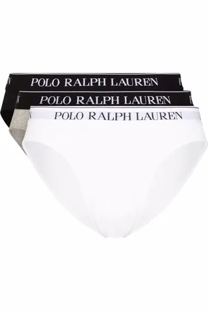 Ralph Lauren Drie slips met logoband