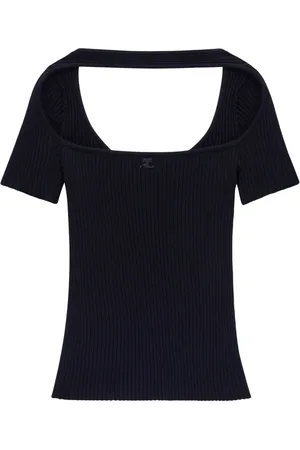 Courrèges Uitgesneden top