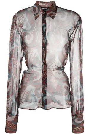 Dsquared2 Blouse met paisley