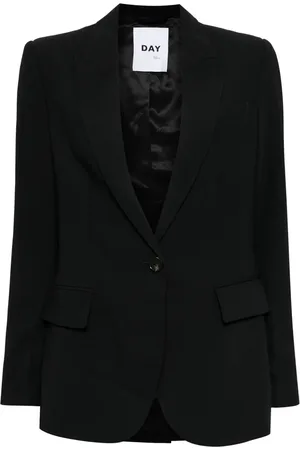 DAY Birger et Mikkelsen Gabardine blazer met enkele rij knopen