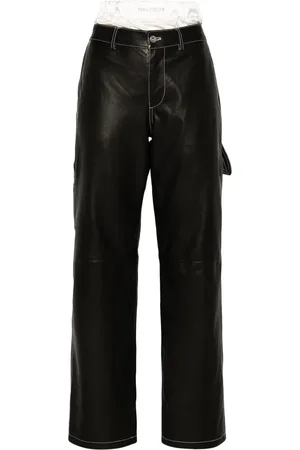Halfboy Leren broek