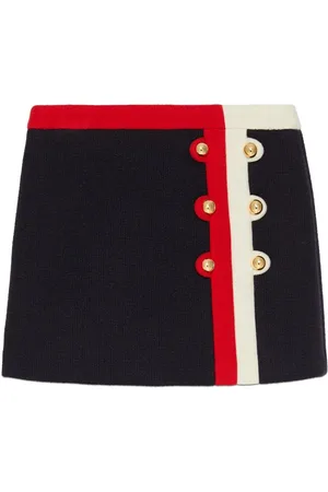Gucci Rok met decoratieve knoop