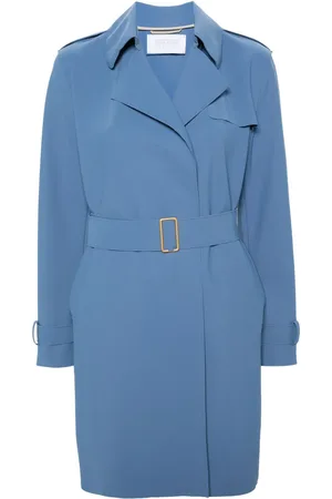 Harris Wharf London Trenchcoat met ceintuur