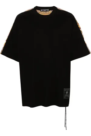 MASTERMIND JAPAN Gestreept katoenen T