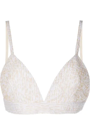 ROSETTA GETTY Organza bh top