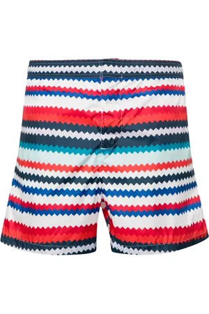 Missoni Zwembroek met zigzag patroon
