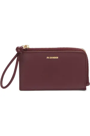 Jil Sander Giro leren pasjeshouder