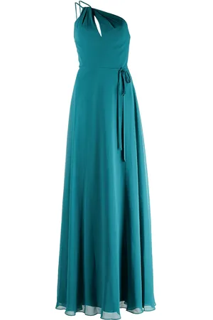 Marchesa Notte Asymmetrische avondjurk