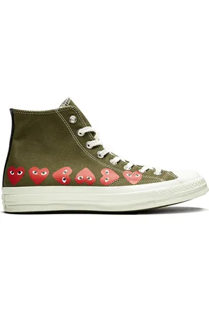 Converse X Comme Des Garçons Play Chuck 70 high